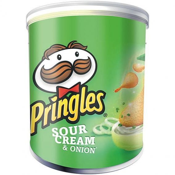 PRINGLES SOUR CREAM & ONION 12X40G