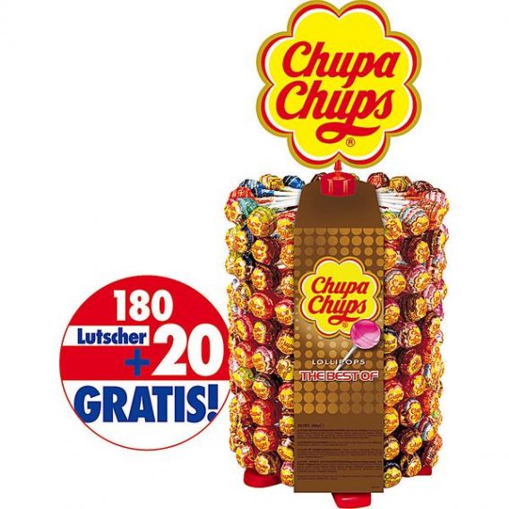 CHUPA C LUTSCHERRAD.180+20GRATIS