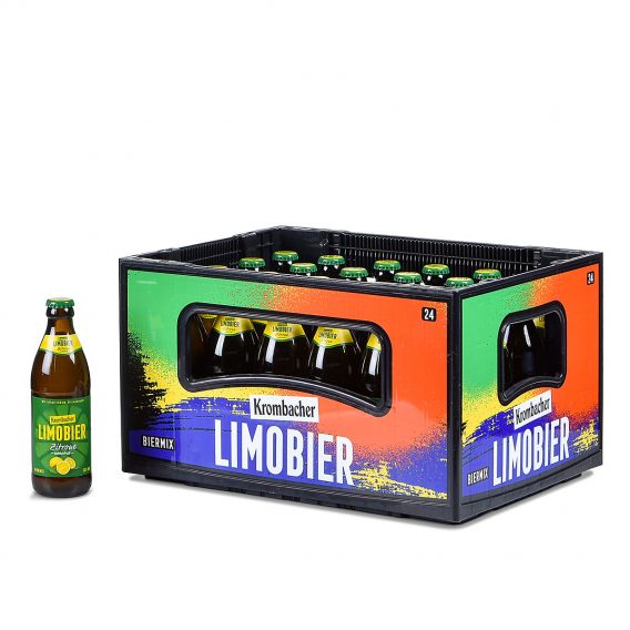 Krombacher Limobier Zitrone 24x0,33l